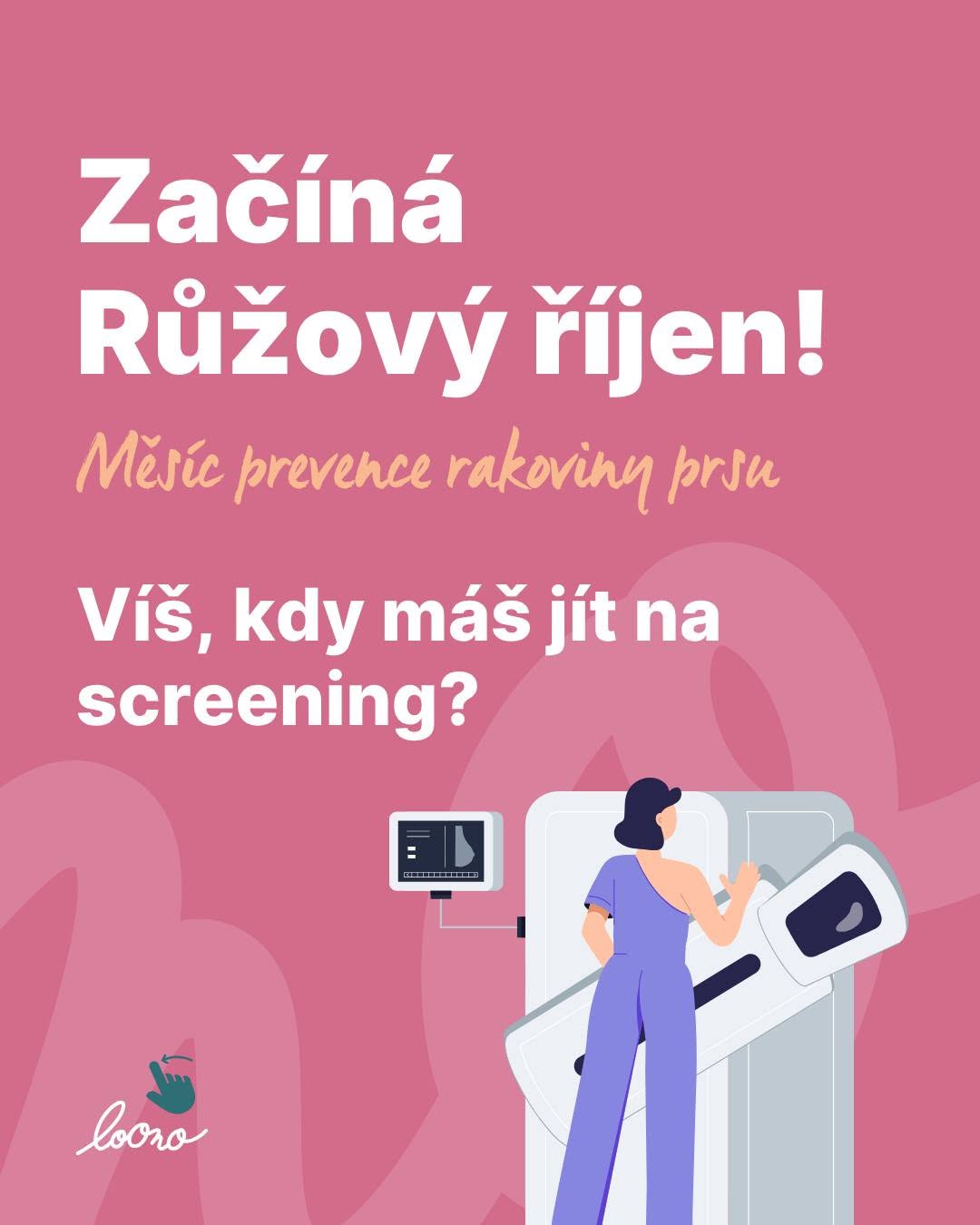 Prsten Pink Reminder | Růžový říjen × Loono