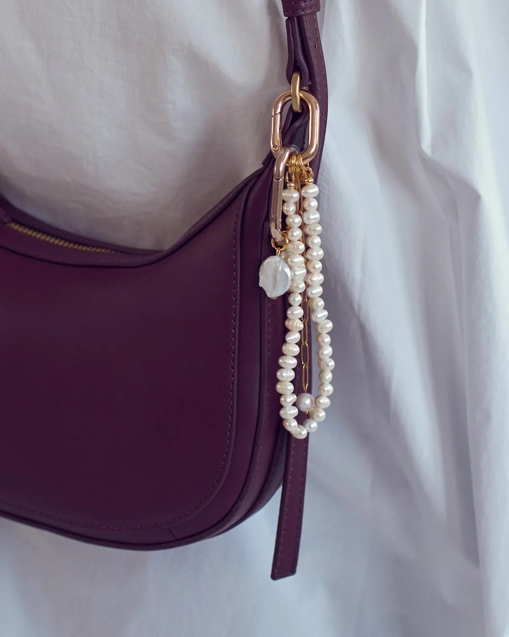 Pearl Muse Bag Charm