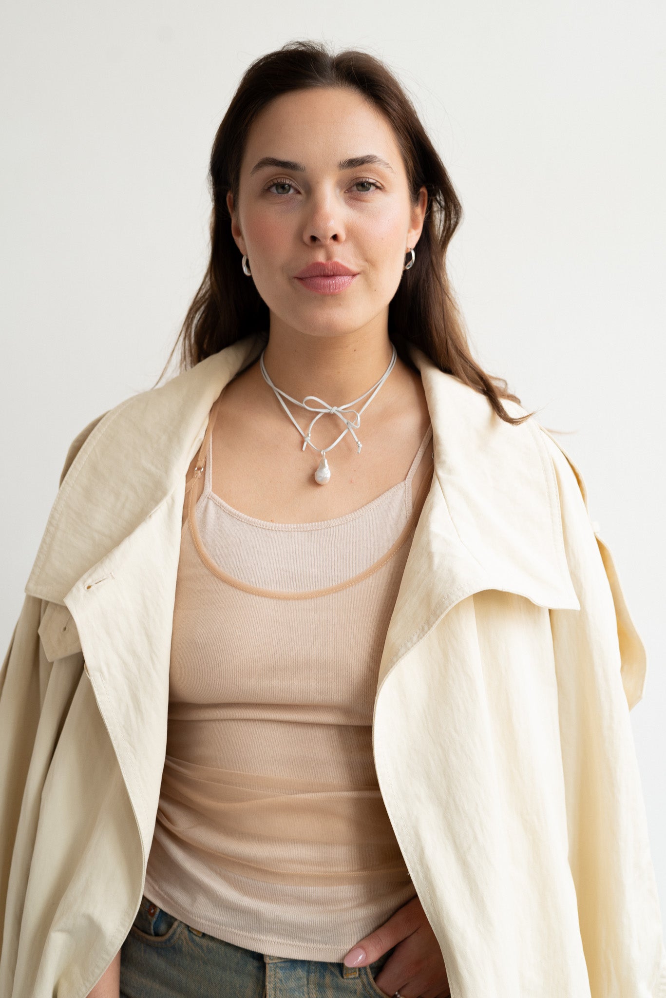 Náhrdelník Pearl Bow