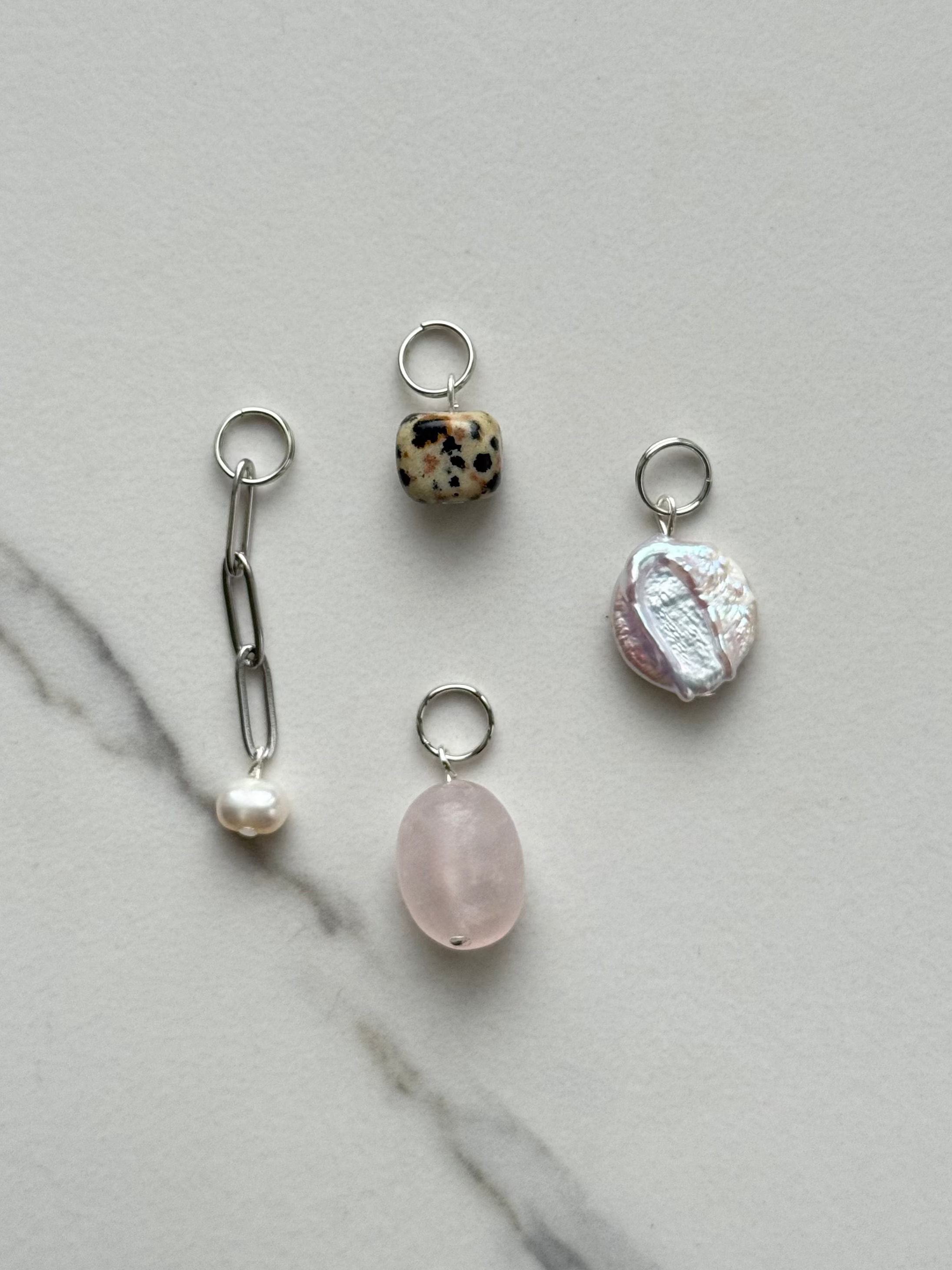 Doplňkové ozdoby z minerálů a perel - Make It Yours