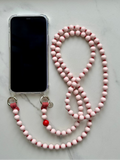 Korálkový popruh na telefon – Kiss Me Quick