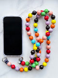 Korálkový popruh na telefony - Maxi Beads Color