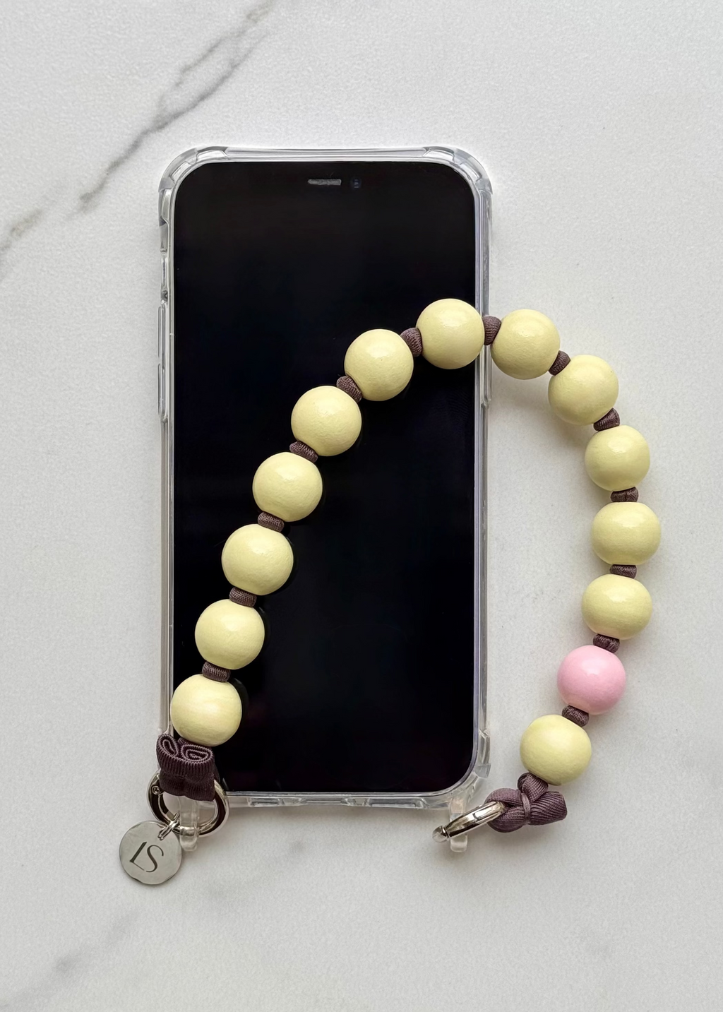 Mini korálkový popruh na telefon – Butter Muse