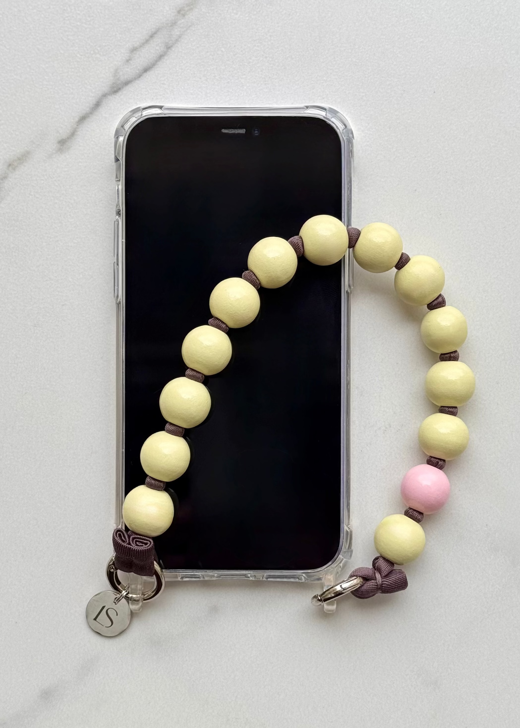 Mini korálkový popruh na telefon – Butter Muse