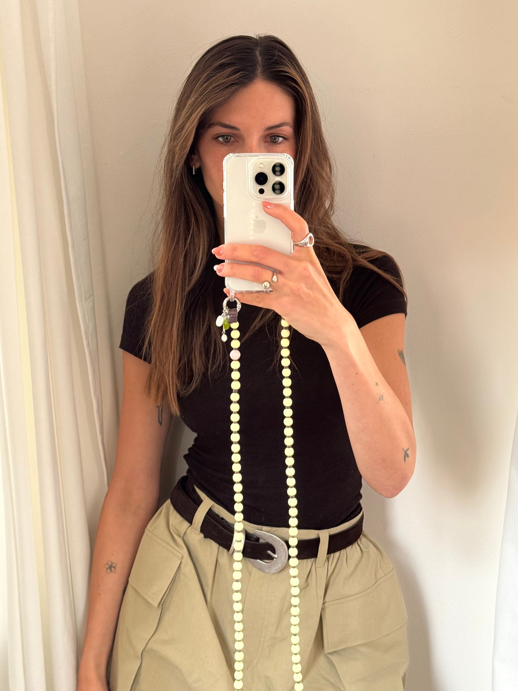 Korálkový popruh na telefon – Butter Muse