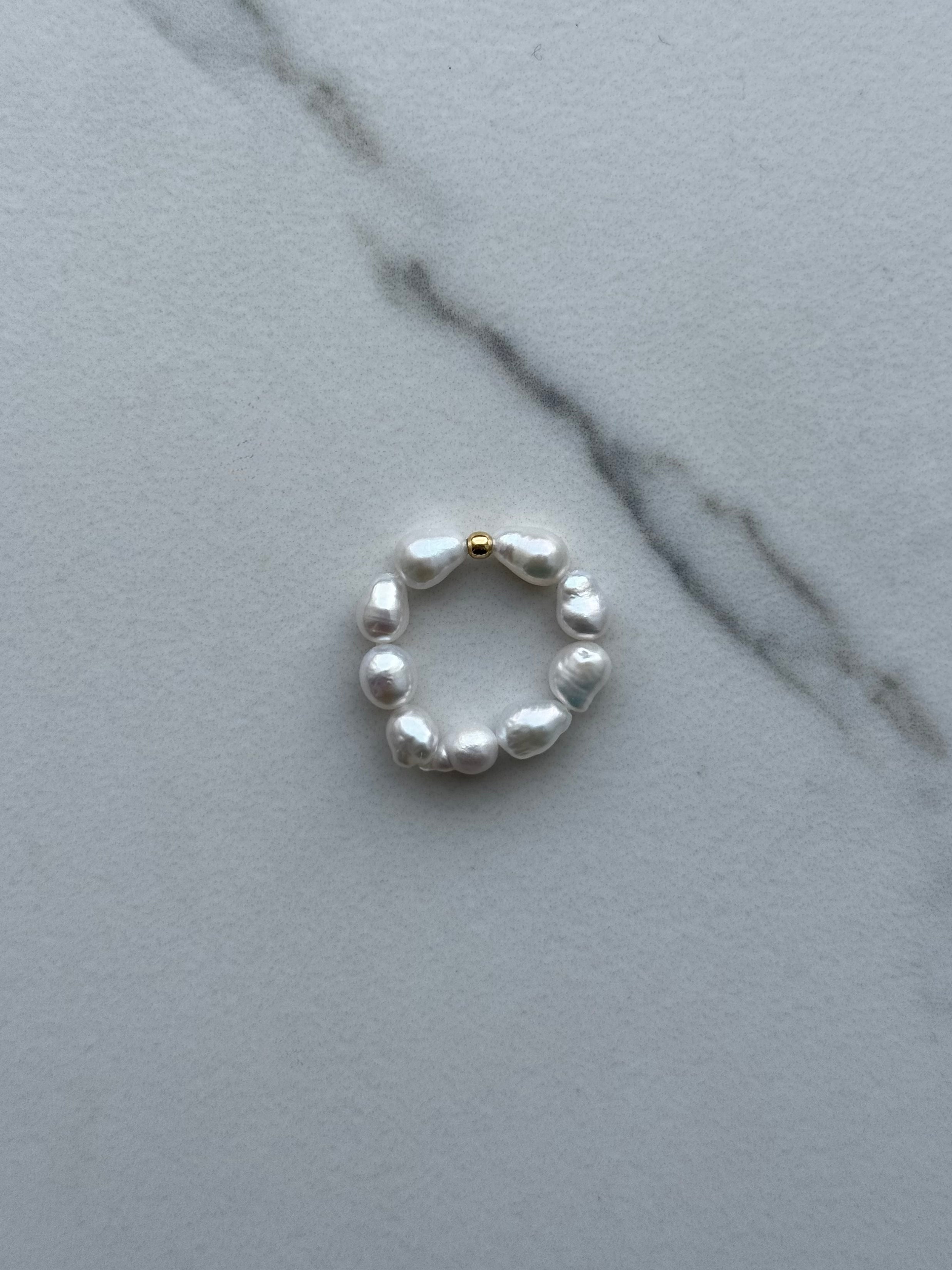 Pearl Hug Ring