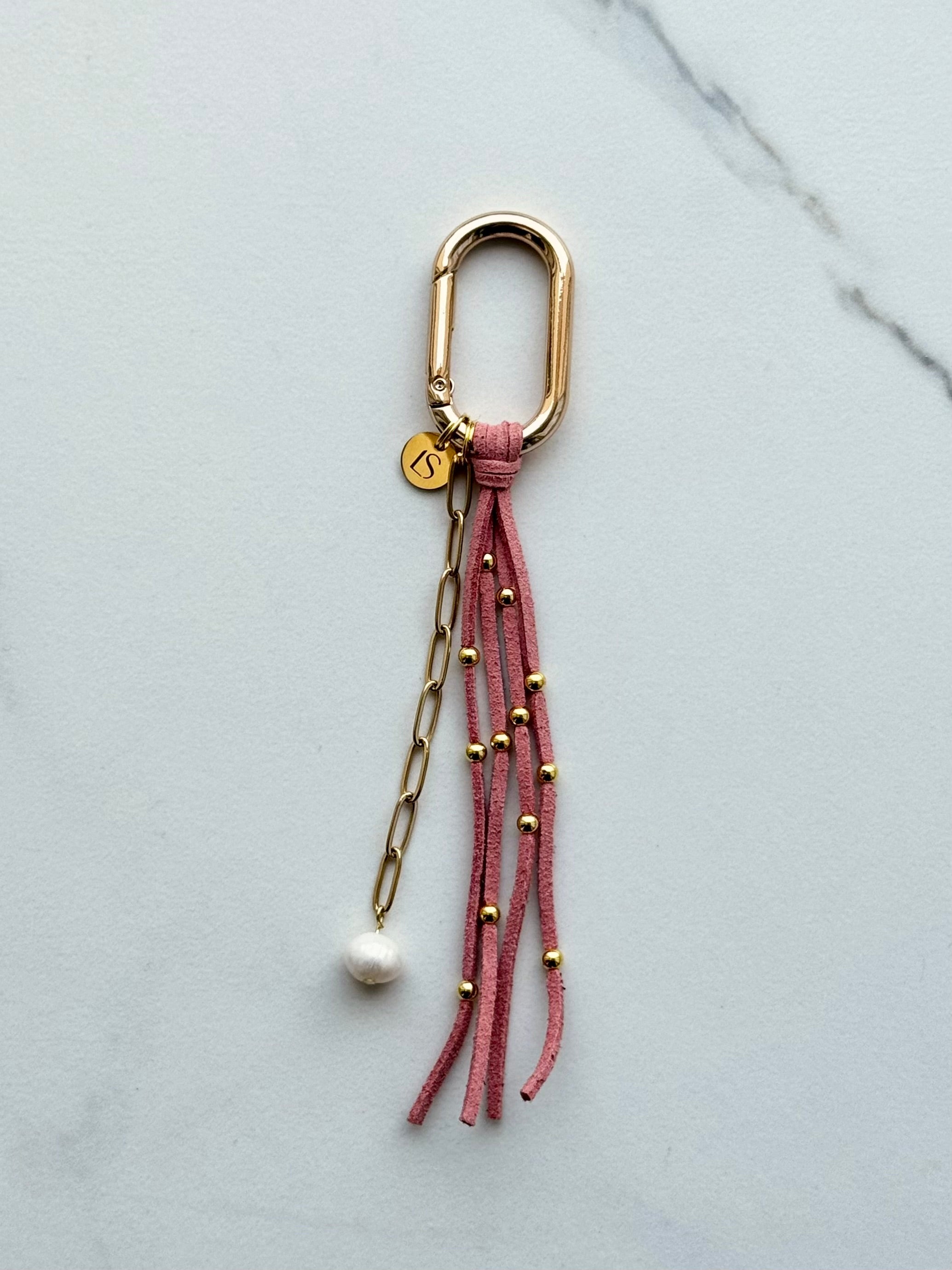 Cowgirl Bag Charm Rose