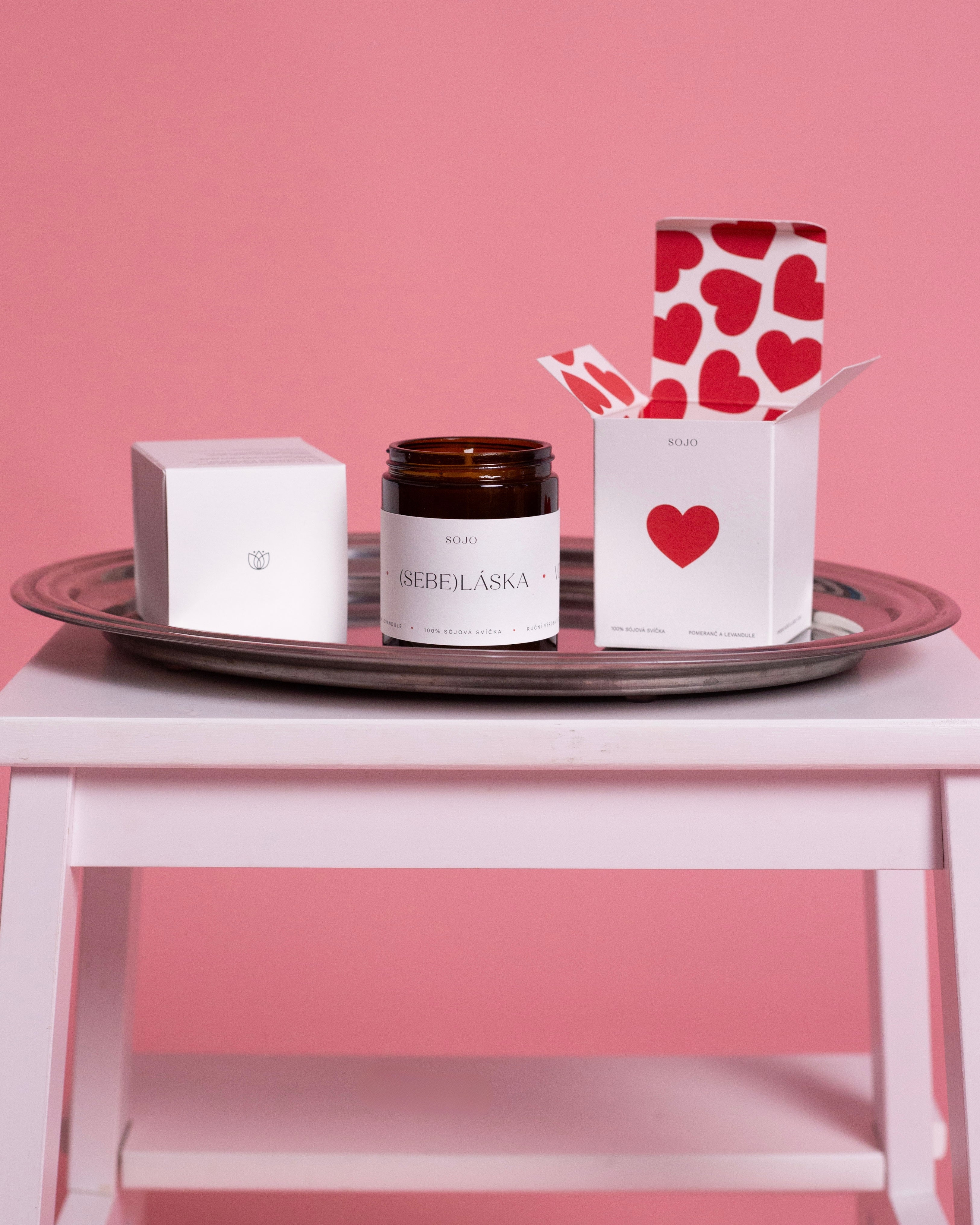 Svíčka SOJO Sebeláska